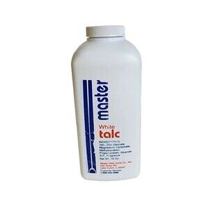 Master Well Comb Ultra Fine White Talc For Barber Old Stock 16 oz